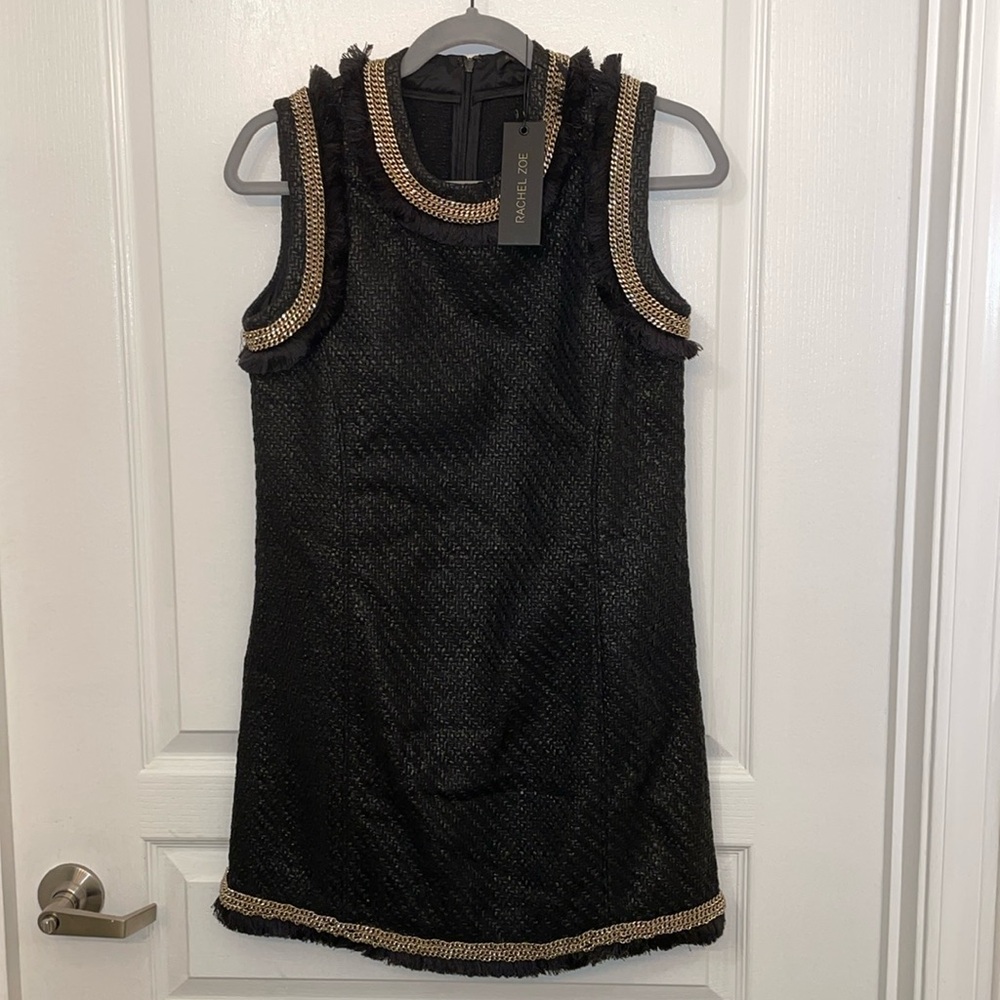 Rachel Zoe Blanca Sheath Dress in Black